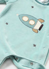 Baby Boys Green Velour Babygrows (sold separately) (mayoral) - CottonKids.ie - 1-2 month - 3 month - 6 month