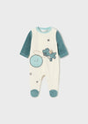 Baby Boys Green Velour Babygrows (sold separately) (mayoral) - CottonKids.ie - 1-2 month - 3 month - 6 month