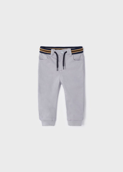 Baby Boys Grey Cotton Trousers (mayoral) - CottonKids.ie - Pants - 12 month - 18 month - 2 year