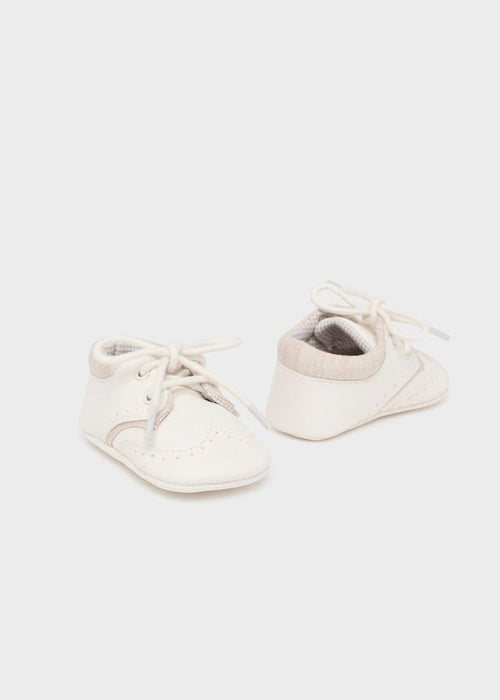 Baby Boys Ivory Pre-Walker Shoes (mayoral) - CottonKids.ie - Baby (0-3 mth) - Baby (3-6 mth) - Baby (6-9 mth)