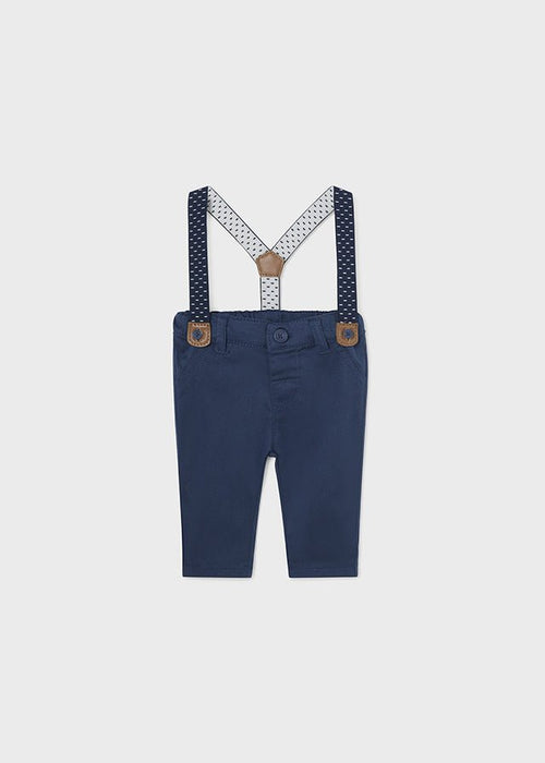 Baby Boys Navy Cotton Trousers (mayoral) - CottonKids.ie - 1-2 month - 12 month - 18 month