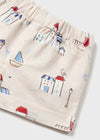 Baby Boys Red Cotton & Linen Shorts Set (mayoral) - CottonKids.ie - 1-2 month - 12 month - 18 month