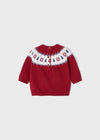 Baby Boys Red Cotton Christmas Sweater (mayoral)