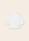 Baby Boys White Cotton Bow-Tie Shirt (mayoral) - CottonKids.ie - 1-2 month - 12 month - 18 month