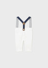 Baby Boys White Cotton Trousers (mayoral) - CottonKids.ie - 1-2 month - 12 month - 18 month