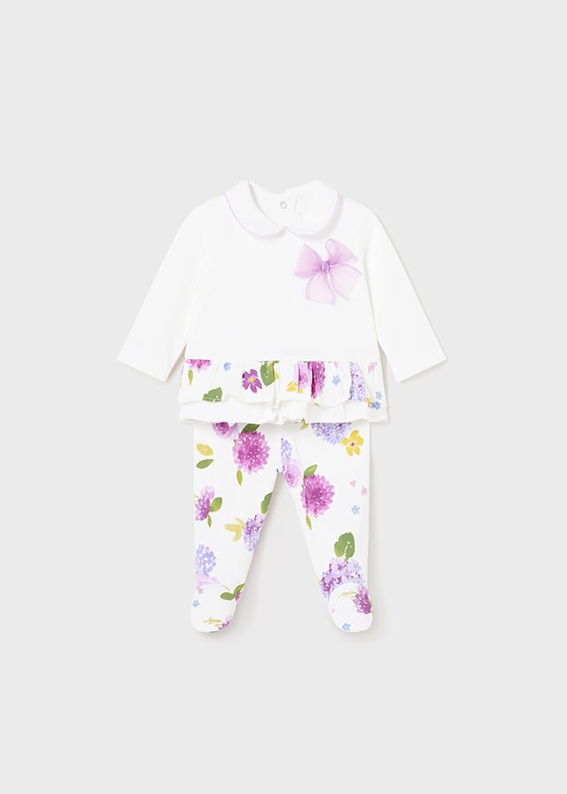 Baby Girl 2 Piece Floral Set (mayoral) - CottonKids.ie - 1-2 month - 12 month - 18 month