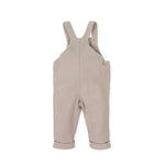 Baby Girl Boy Unisex Dungaree Set Beige (Tutto Piccolo) - CottonKids.ie - 12 month - 18 month - 2 year