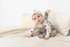 Baby Girl Boy Unisex Dungaree Set Beige (Tutto Piccolo) - CottonKids.ie - 12 month - 18 month - 2 year