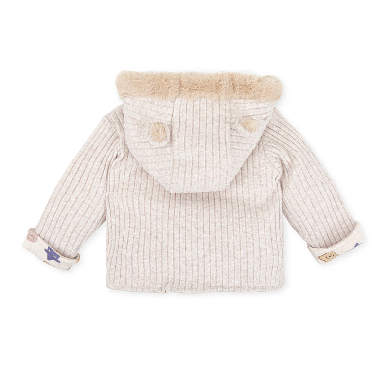 Baby Girl Boy Unisex Jacket Fur Hoody Coat (Tutto Piccolo) - CottonKids.ie - 12 month - 18 month - 2 year