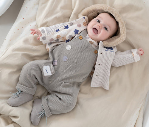 Baby Girl Boy Unisex Jacket Fur Hoody Coat (Tutto Piccolo) - CottonKids.ie - 12 month - 18 month - 2 year