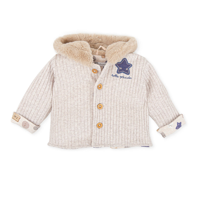 Baby Girl Boy Unisex Jacket Fur Hoody Coat (Tutto Piccolo) - CottonKids.ie - 12 month - 18 month - 2 year