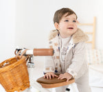 Baby Girl Boy Unisex Jacket Fur Hoody Coat (Tutto Piccolo) - CottonKids.ie - 12 month - 18 month - 2 year