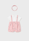 Baby Girl Cotton Romper & Headband (mayoral) - CottonKids.ie - 1-2 month - 18 month - 3 month