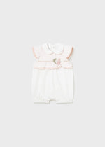 Baby Girl Dressy Cotton Romper (mayoral) - CottonKids.ie - 1-2 month - 12 month - 18 month