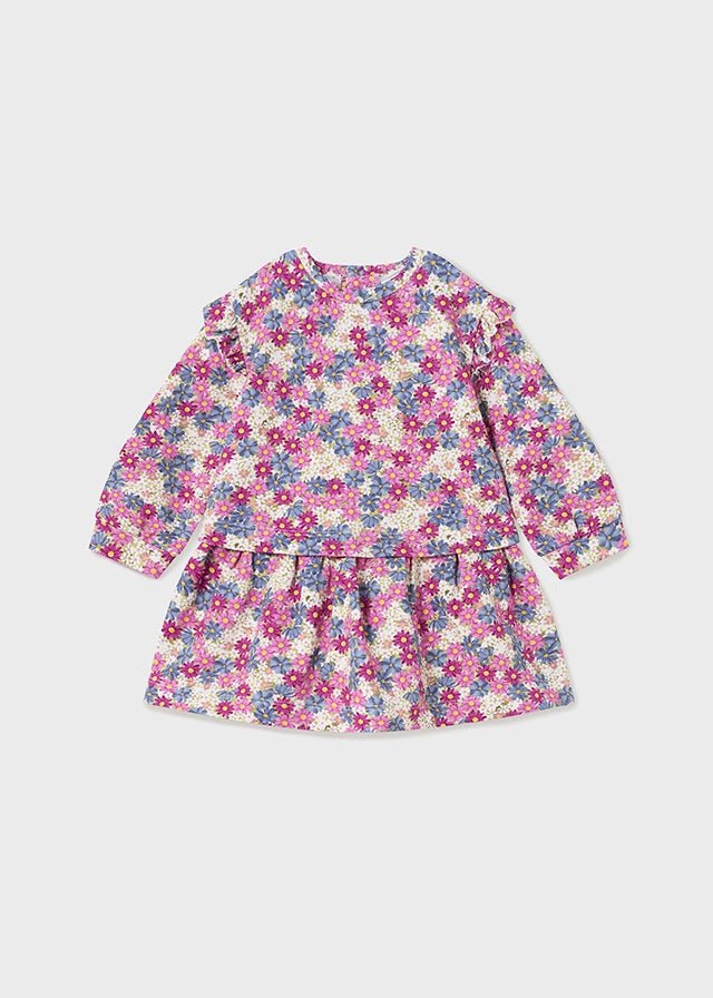 Baby Girl Floral Dress (mayoral) - CottonKids.ie - 12 month - 18 month - 2 year