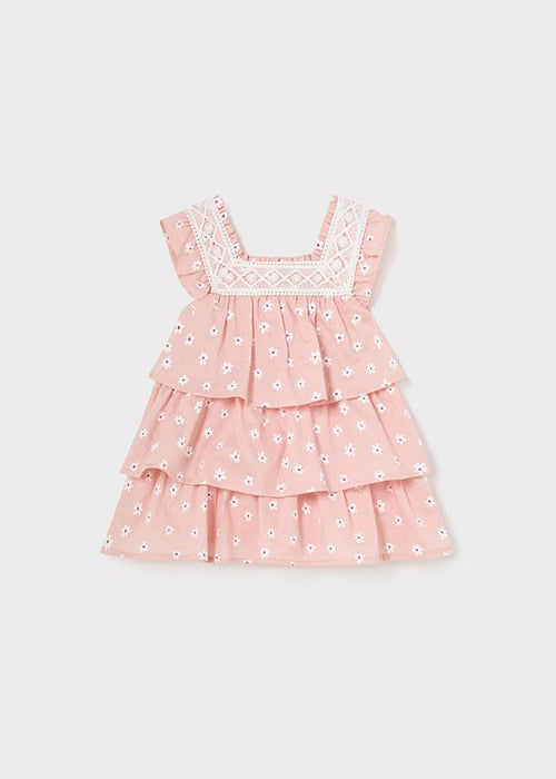 Baby Girl Floral Ruffle Dress (mayoral) - CottonKids.ie - 12 month - 18 month - 2 year
