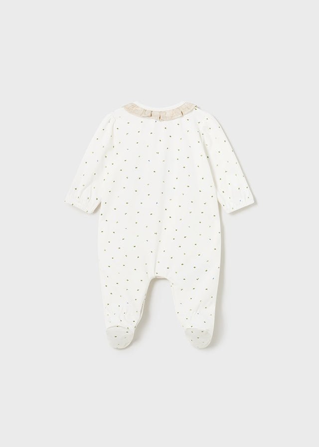 Baby Girl Green Babygrow Sleepsit Frills (sold separately) (mayoral) - CottonKids.ie - 1-2 month - Babysuits - Girl