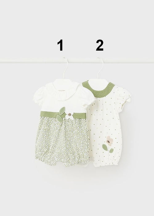 Baby Girl Green Short Romper (sold separately) (mayoral) - CottonKids.ie - 1-2 month - 12 month - 18 month