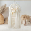 Baby Girl Ivory Smocked Bodice Ceremony Christening Gown Ireland