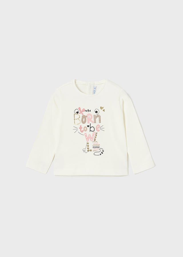 Baby Girl Long Sleeve T-Shirt Top (sold separately) (mayoral) - CottonKids.ie - 12 month - 18 month - 2 year