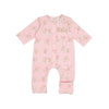 Baby Girl Pink Bunnie Romper Sleepsuit Long Babygrow (mayoral) - CottonKids.ie - 1-2 month - 12 month - 3 month