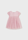 Baby Girl Pink Pleated Tulle Dress (mayoral) - CottonKids.ie - 12 month - 18 month - 2 year