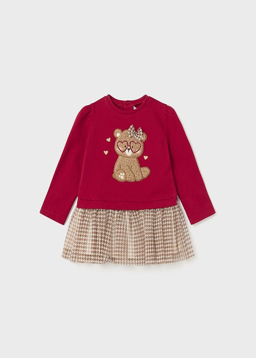 Baby Girl Voile Tulle Dress (mayoral) - CottonKids.ie - 12 month - 18 month - 2 year