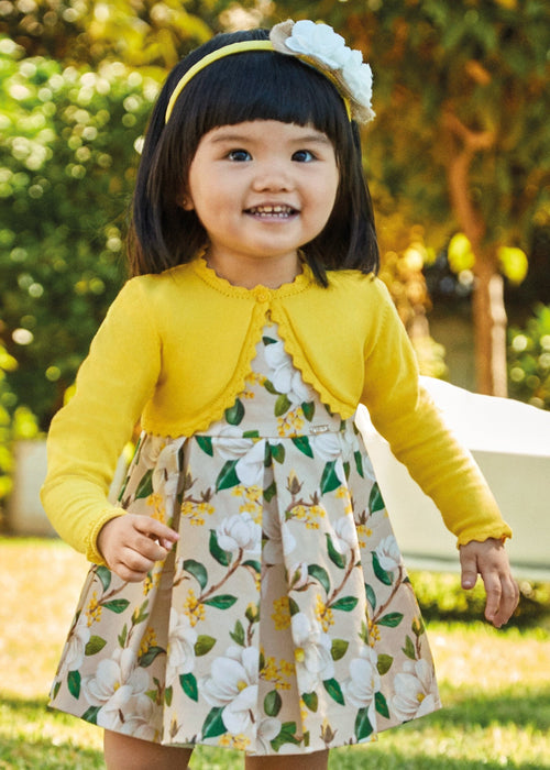 Baby Girl Yellow Bolero Cardigan (mayoral) - CottonKids.ie - 12 month - 18 month - 2 year