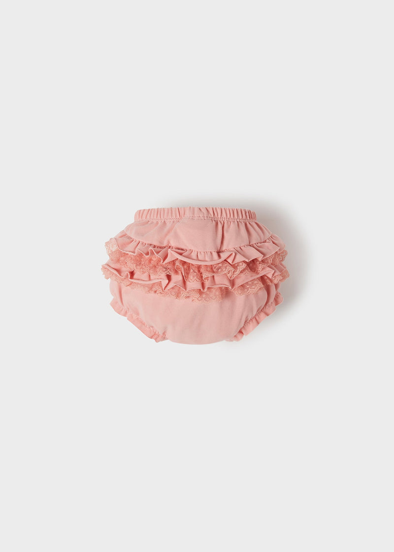 Baby Girls Blossom Pink Frilly Pants (mayoral) - CottonKids.ie - knickers - 1-2 month - 12 month - 18 month