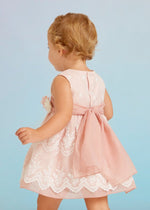 Baby Girls Embroidered Organza Dress (Abel & Lula) - CottonKids.ie - Dress - 12 month - 18 month - 2 year