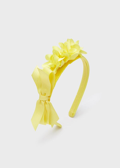 Baby Girls Lemon Floral Hairband (mayoral) - CottonKids.ie - Hairband - Girl - GIRL SALE - Hair Accessories