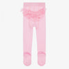 Baby Girls Light Pink Ruffle Tights (mayoral) - CottonKids.ie - Tights - 12 month - 18 month - 2 year