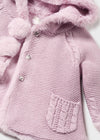 Baby Girls Lilac Purple Knitted Pram Coat (mayoral) - CottonKids.ie - 1-2 month - 12 month - 18 month