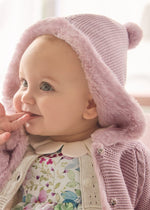 Baby Girls Lilac Purple Knitted Pram Coat (mayoral) - CottonKids.ie - 1-2 month - 12 month - 18 month