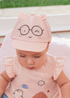 Baby Girls Pink Cotton Cap Sunhat (mayoral) - CottonKids.ie - Hat - 12 month - 18 month - 6 month