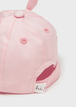 Baby Girls Pink Cotton Cap Sunhat (mayoral) - CottonKids.ie - Hat - 12 month - 18 month - 6 month