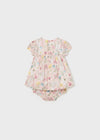 Baby Girls Pink Floral Cotton Dress (mayoral) - CottonKids.ie - 12 month - 18 month - 3 month
