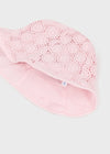 Baby Girls Pink Lace Sun Hat (mayoral) - CottonKids.ie - Hat - 12 month - 18 month - 2 year