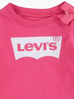 Baby Girls Pink Logo T-Shirt (LEVIS) - CottonKids.ie - Jeans - 12 month - 18 month - 2 year