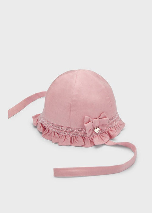 Baby Girls Pink Sun Hat (mayoral) - CottonKids.ie - Hat - 12 month - 18 month - 6 month