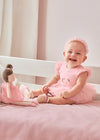 Baby Girls Pink Tulle Bodysuit Set (mayoral) - CottonKids.ie - 0-1 month - 1-2 month - 12 month