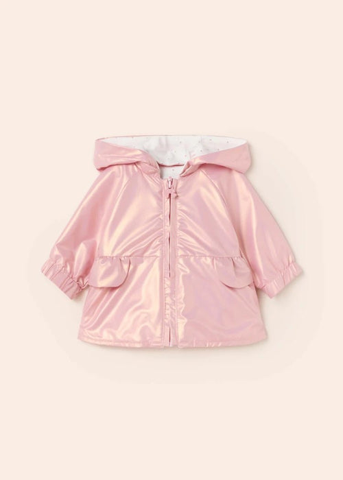Baby Girls Pink & White Reversible Coat (mayoral) - CottonKids.ie - 1-2 month - 12 month - 18 month
