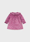 Baby Girls Purple Heart Velvet Dress (mayoral) - CottonKids.ie - 1-2 month - 12 month - 18 month