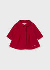 Baby Girls Red Christmas Coat IRELAND