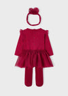 Baby Girls Red Skirt Set (mayoral) - CottonKids.ie - Set - 0-1 month - 1-2 month - 12 month