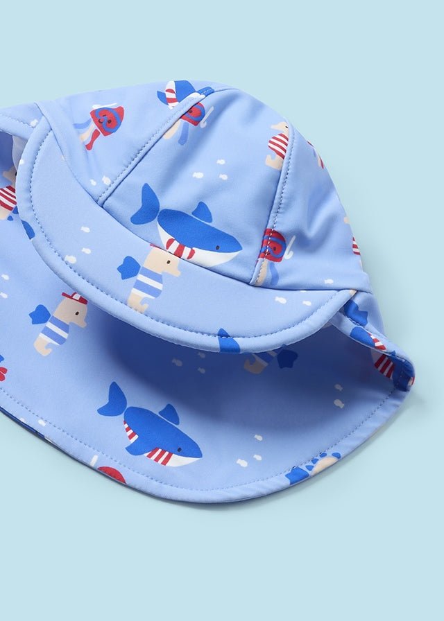 Baby Light Blue Sun Suit & Hat Set (UPF40+) (mayoral) - CottonKids.ie - 12 month - 18 month - 3 month