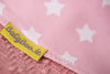 BABY PINK WITH WHITE STARS ORGANIC COTTON DRIBBLEBOO BANDANA BIB - CottonKids.ie - Bib - BabyBoo - Bibs -