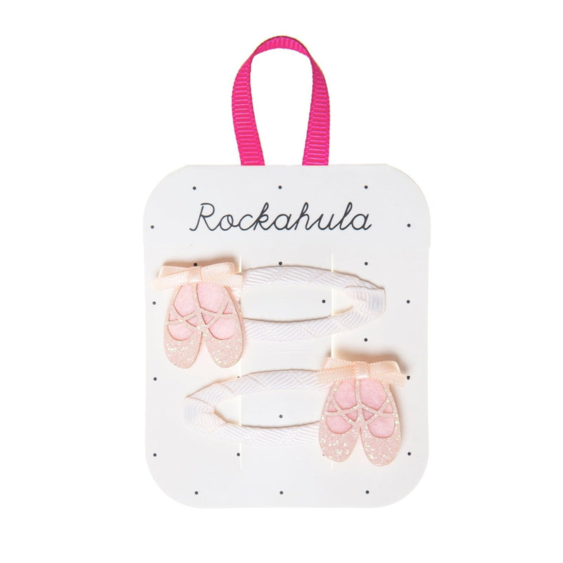 Ballet Shoes Clips (Rockahula) - CottonKids.ie - Girl - Hair Accessories - Rockahula