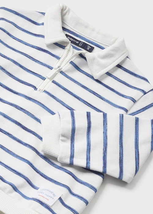 Bay Boy Stype Polo Collar Pullover Top (mayoral) - CottonKids.ie - 12 month - Boy - Mayoral