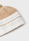 Beige Baby Boy Knitted Hat (mayoral) - CottonKids.ie - 12 month - 18 month - 3 month